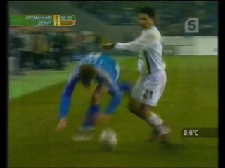 uefa cup 2004/05. alemania (germany) - zenit (russia) - 2:2 (1:1)