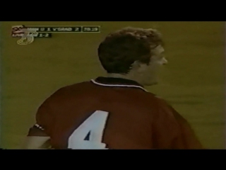 uefa cup 1995/96. manchester united (england) - rotor (volgograd) - 2:2 (0:2).