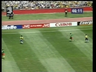 world cup 1994. group b. brazil-cameroon.