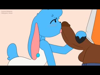 2d yiff by whygena furry porn sex e621 fye bunny sucks bears giant cock blowjob anal femboy gay